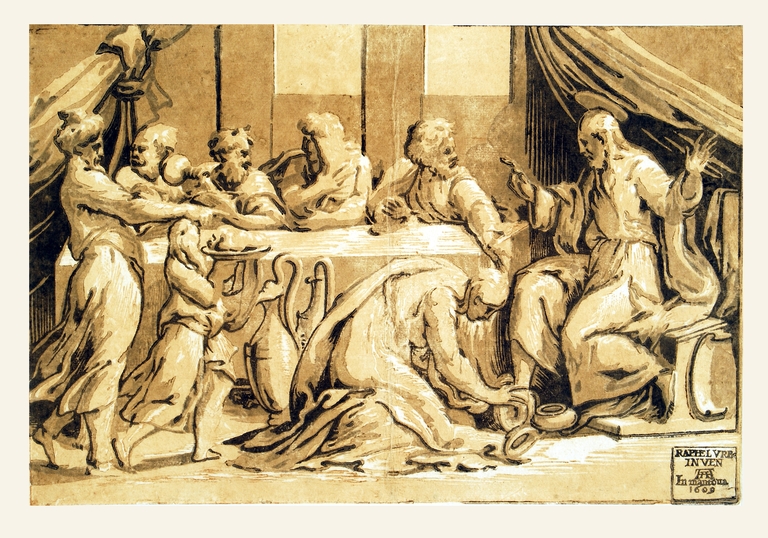 Gesù Cristo a cena da Simone il fariseo