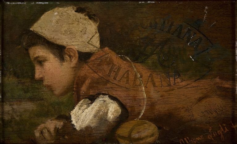 Giotto fanciullo che disegna la pecora