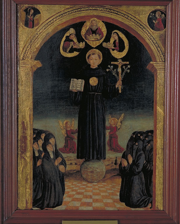 Gloria di San Nicola da Tolentino e confratelli
