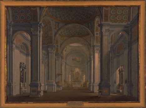 Interno della chiesa di San Nicolò a Carpi