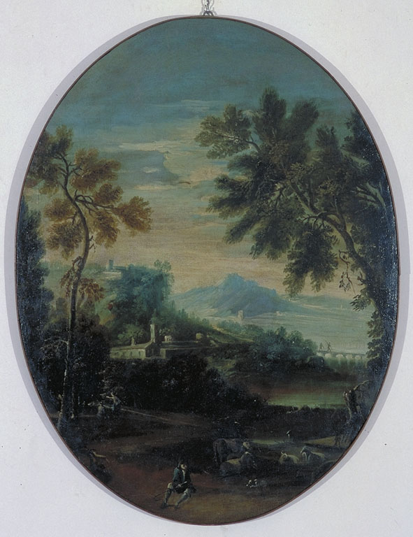 Paesaggio con pastori