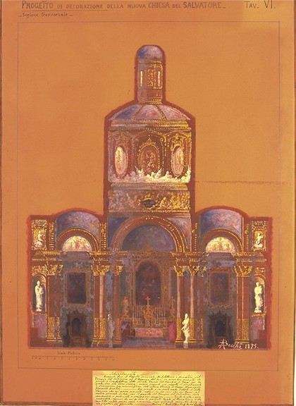 Progetto per la chiesa di San Salvatore a Buenos Aires