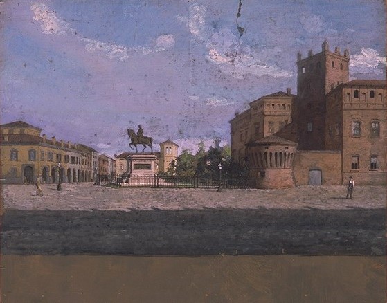 Progetto per la sistemazione del monumento a Manfredo Fanti