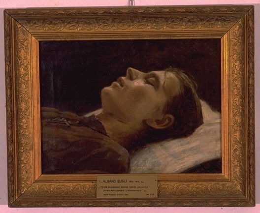 Ritratto di giovane donna morta