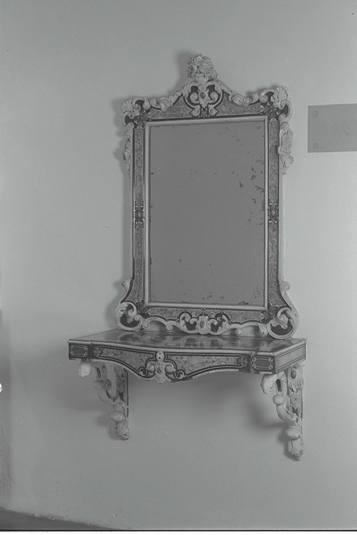 Consolle con specchiera