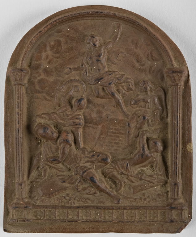 Formella con Resurrezione di Cristo