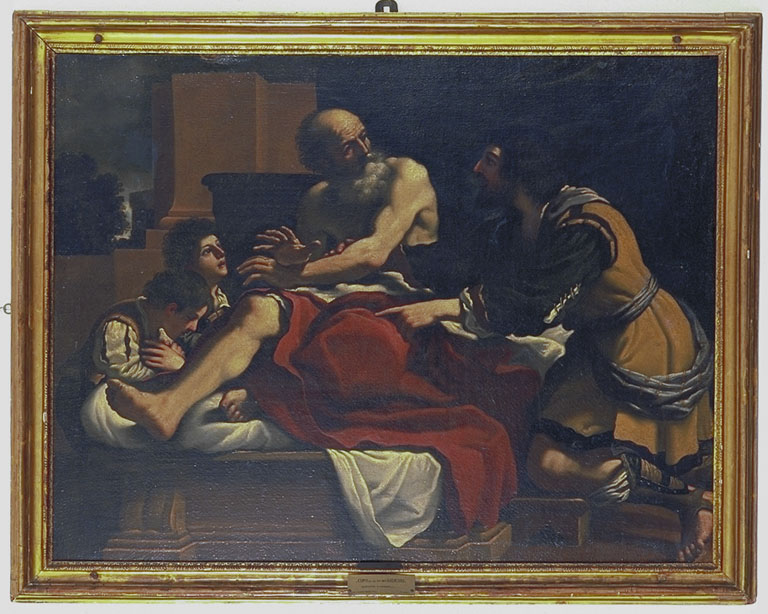 Giacobbe benedice i figli di Giuseppe