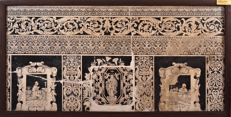 Paliotto con Madonna del Rosario