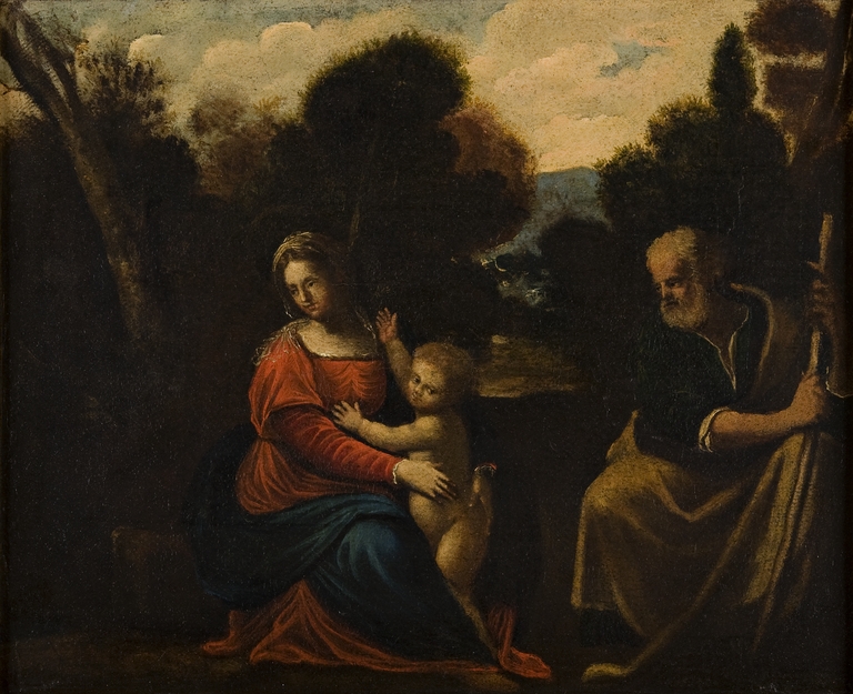 Riposo nella fuga in Egitto