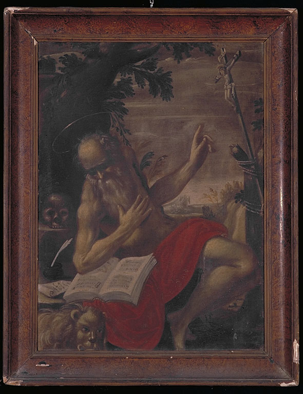 San Girolamo in preghiera nella grotta