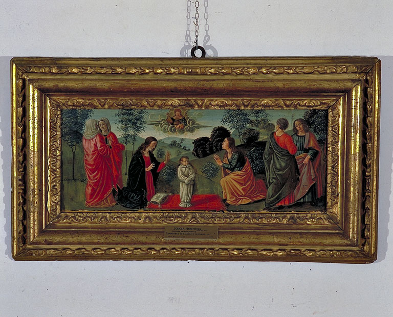 San Ludovico da Tolosa resuscita un fanciullo