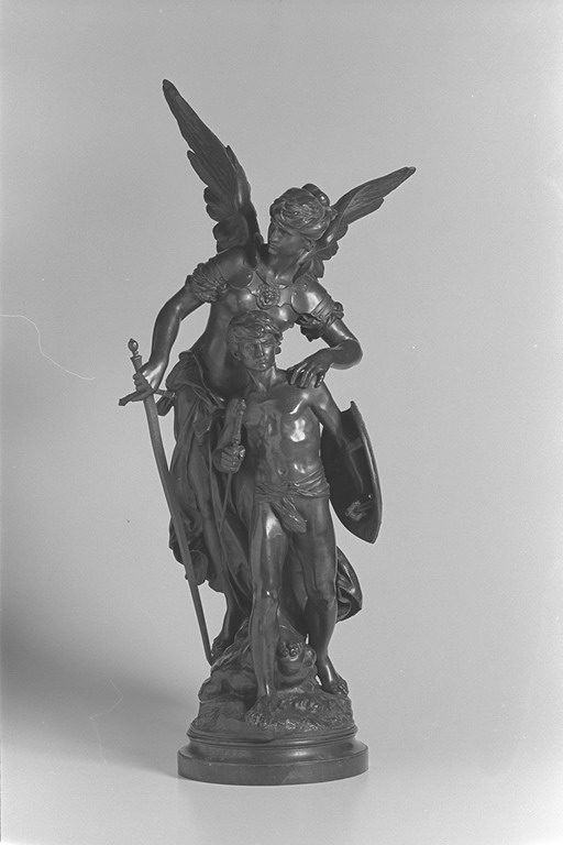 Statua in bronzo La Source de jouvence