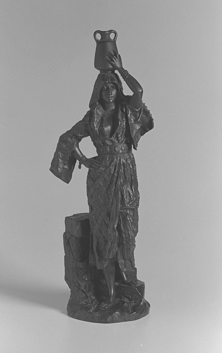 Statua in bronzo Rebecca