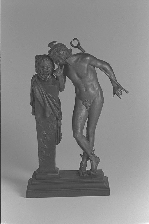 Statua in bronzo Un secret d’en haut