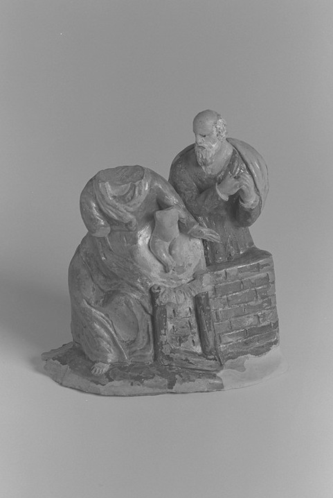 Statuette da presepe con Natività