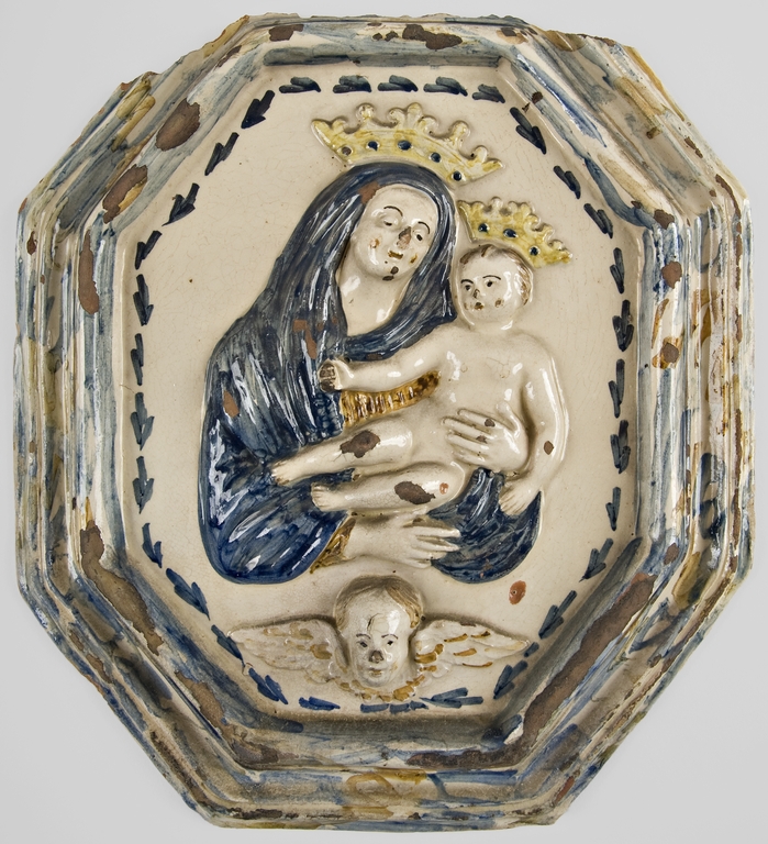 Targa con Madonna dell’olmo