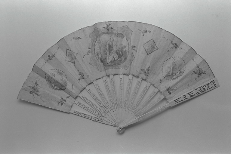 Ventaglio con scena pastorale